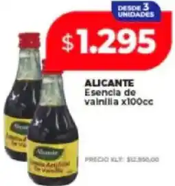 Supermayorista Vital Alicante esencia de vainilla oferta