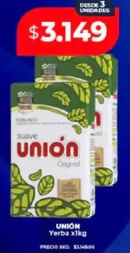 Supermayorista Vital Unión yerba oferta
