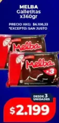 Supermayorista Vital Melba galletitas oferta