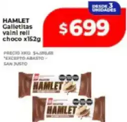 Supermayorista Vital Hamlet galletitas valni rell choco oferta
