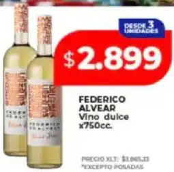 Supermayorista Vital Alvear vino dulce oferta