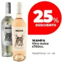 Supermayorista Vital Wampa vino dulce oferta