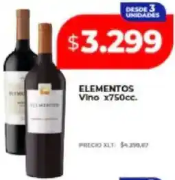 Supermayorista Vital Elementos vino oferta