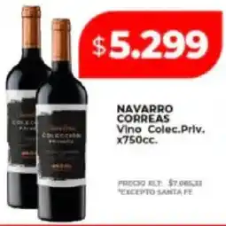 Supermayorista Vital Navarro correas vino colec.priv. oferta