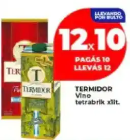 Supermayorista Vital Termidor vino tetrabrik oferta