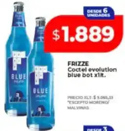 Supermayorista Vital Frizze coctel evolution blue bot oferta