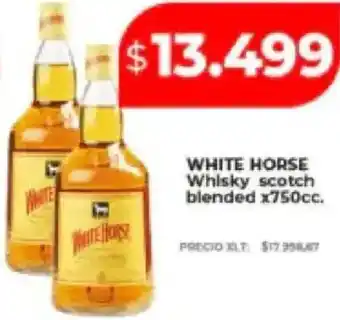 Supermayorista Vital White horse whisky scotch blended oferta