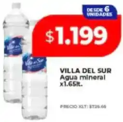 Supermayorista Vital Villa del sur agua mineral oferta