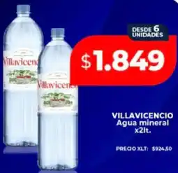 Supermayorista Vital Villavicencio agua mineral oferta