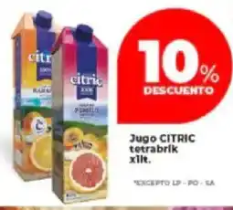 Supermayorista Vital Citric jugo tetrabrik oferta