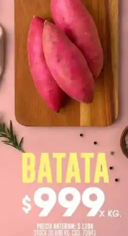 Coto Batata oferta