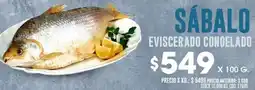 Coto Sábalo eviscerado congelado oferta