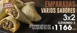 Coto Empanadas varios sabores oferta
