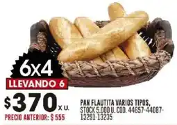 Coto Pan flautita varios tipos oferta