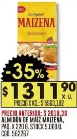 Coto Almidon de maiz maizena, paq. oferta