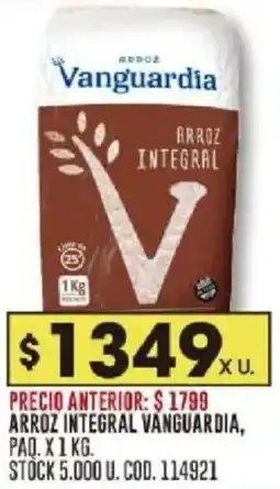 Coto Vanguardia arroz integral paq. oferta