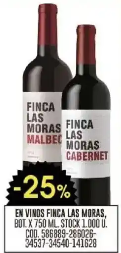 Coto Finca las moras en vinos finca oferta