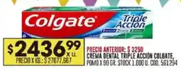 Coto Colgate crema dental triple acción oferta