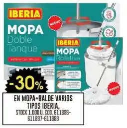 Coto En mopa+balde varios tipos iberia oferta