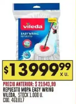 Coto Vileda repuesto mopa easy wring oferta