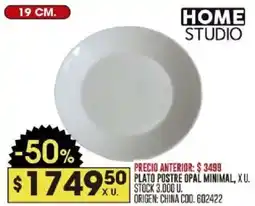 Coto Home studio plato postre opal minimal oferta