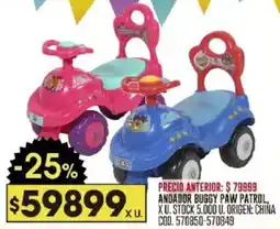 Coto Paw patrol andador buggy oferta