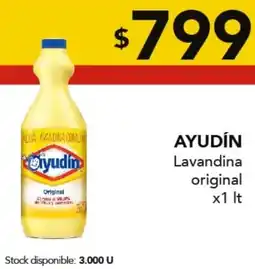 Nini Mayorista Ayudín higienol lavandina original oferta