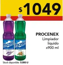 Nini Mayorista Procenex limpiador líquido oferta
