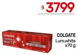 Nini Mayorista Colgate lum.white oferta