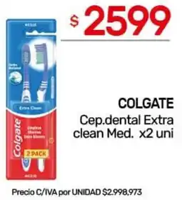 Nini Mayorista Colgate cep.dental extra clean med. oferta