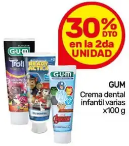 Nini Mayorista Gum crema dental infantil varias oferta