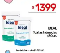 Nini Mayorista Ideal toallas húmedas oferta