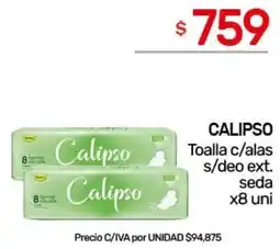 Nini Mayorista Calipso toalla c/alas s/deo ext. seda oferta