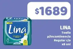 Nini Mayorista Lina toalla p/incontinencia regular c/a oferta