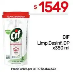 Nini Mayorista Cif limp.desinf. dp oferta