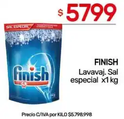 Nini Mayorista Finish lavavaj. sal especial oferta