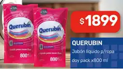 Nini Mayorista Querubin jabón liquido p/ropa doy pack oferta