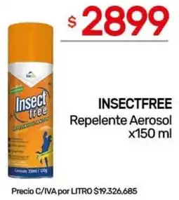 Nini Mayorista Insectfree repelente aerosol oferta