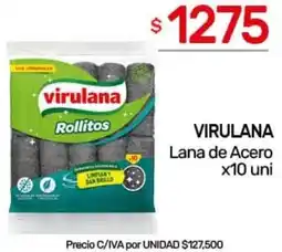 Nini Mayorista Virulana lana de acero oferta