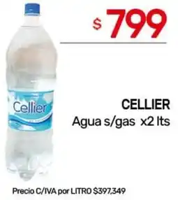 Nini Mayorista Cellier agua s/gas oferta