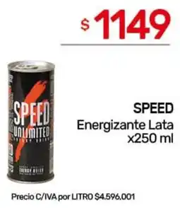 Nini Mayorista Speed energizante lata oferta