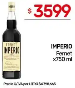 Nini Mayorista Imperio fernet oferta