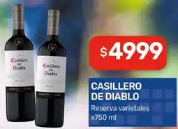 Nini Mayorista Casillero de diablo reserva varietales oferta