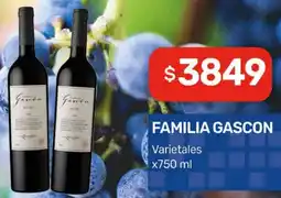Nini Mayorista Familia gascon varietales oferta