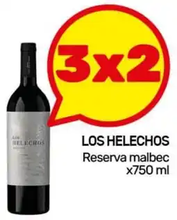 Nini Mayorista Los helechos reserva malbec oferta