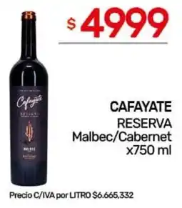 Nini Mayorista Cafayate reserva malbec/cabernet oferta