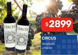 Nini Mayorista Circus varietales oferta