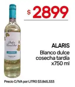 Nini Mayorista Alaris blanco dulce cosecha tardía oferta