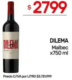 Nini Mayorista Dilema malbec oferta