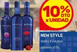 Nini Mayorista New style vodka evolution sabores oferta